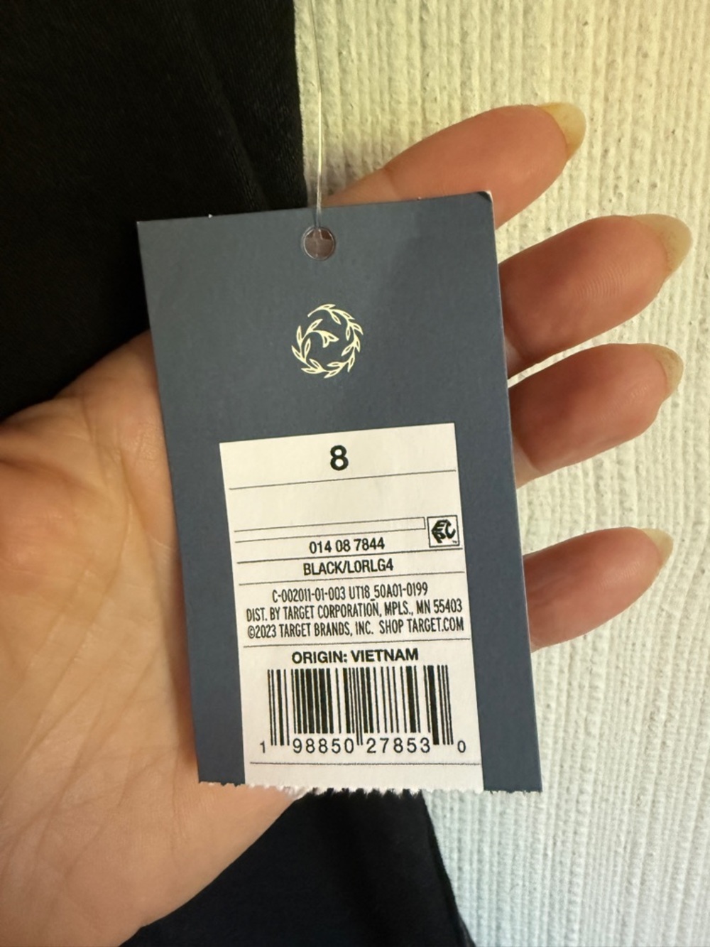 Universal Threads Target Halter Button-Front Denim Romper - Picture 4 of 6
